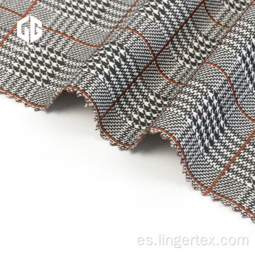 Tela de Jacquard de rayón de nylon teñido a cuadros